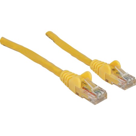 INTELLINET NETWORK SOLUTIONS Intellinet Patch Cable Cat 5E Utp Yellow 1Ft Snagless Boot 347471